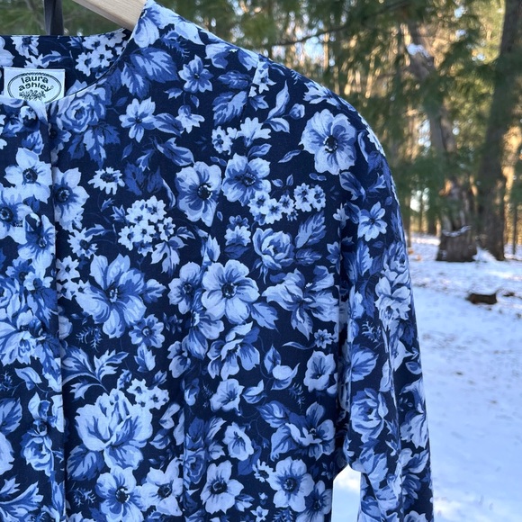 90s Laura Ashley Floral Dress - Picture 12 of 16